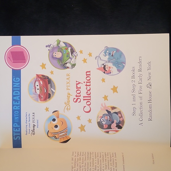 Disney LIKE NEW book! Pixar STORY COLLECTION - Picture 3 of 4
